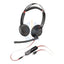 Poly Blackwire 5220 Stereo USB-C Headset - On-Ear / USB-C/A Adapter Accessories > Audio > Headphones