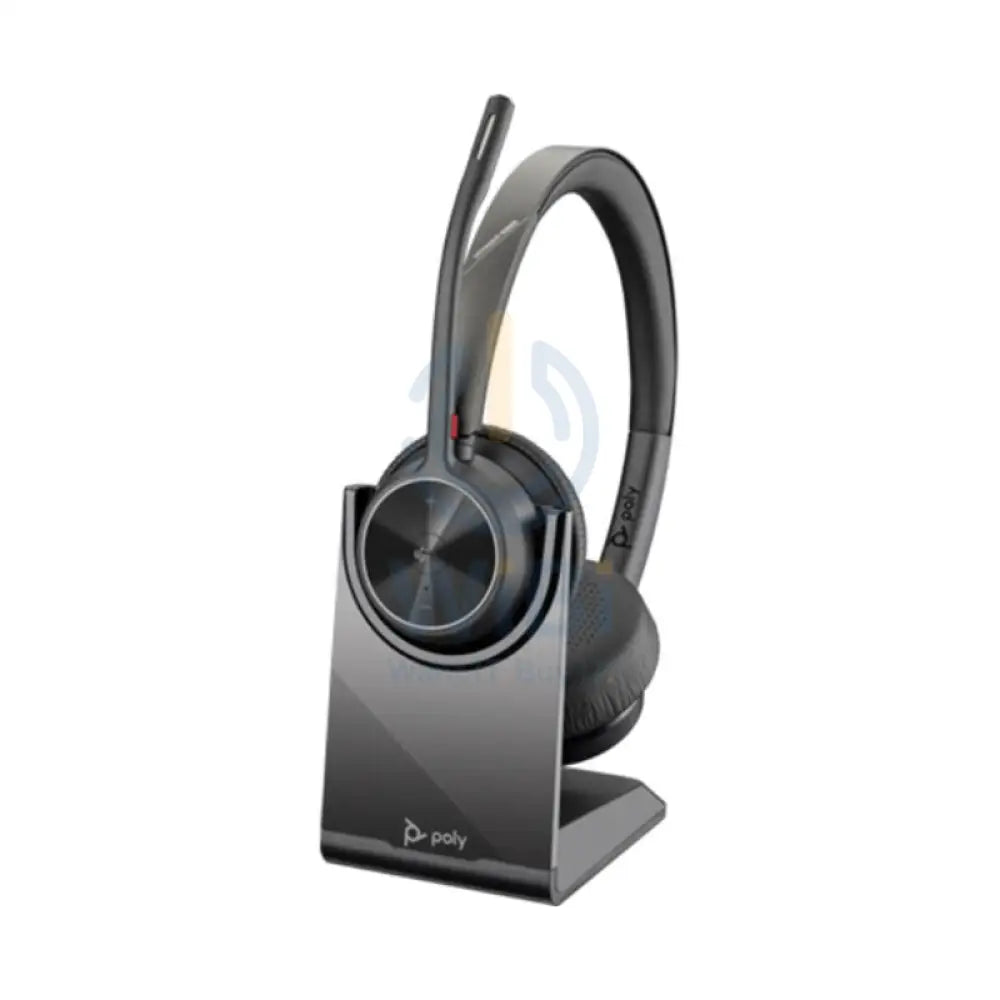 Poly Voyager 4320 Bluetooth Stereo Headset - BT700 USB-A Dongle / Charging Stand (Microsoft Teams Certified)