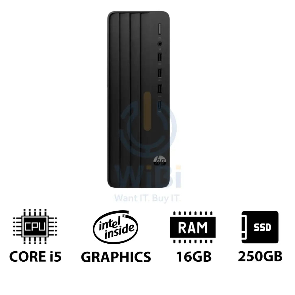 HP Pro 290 G9 (SFF) - i5 / 16GB / 250GB (NVMe M.2 SSD) / Win 11 Pro / 1YW - Desktop Desktop & All-In-One PCs > Desktop