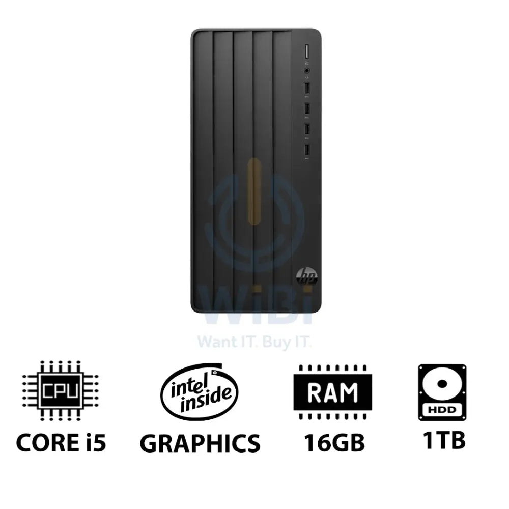 HP Pro Tower 290 G9 - i5 / 16GB / 1TB HDD / DOS (Without OS) / 1YW - Desktop Desktop & All-In-One PCs > Desktop PCs