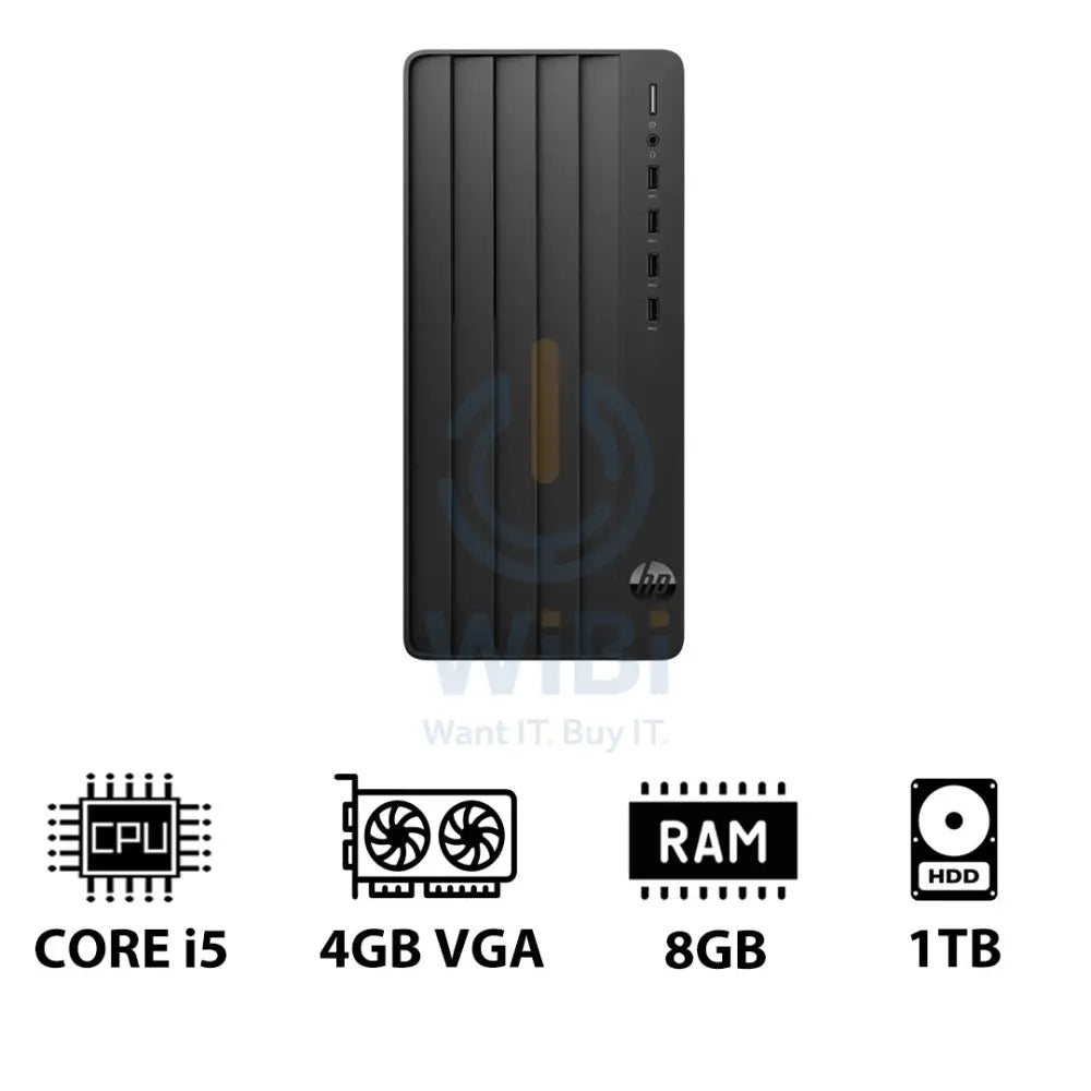HP Pro Tower 290 G9 - i5 / 8GB / 1TB HDD / 4GB VGA / Win 11 Pro / 1YW - Desktop Desktop & All-In-One PCs > Desktop PCs