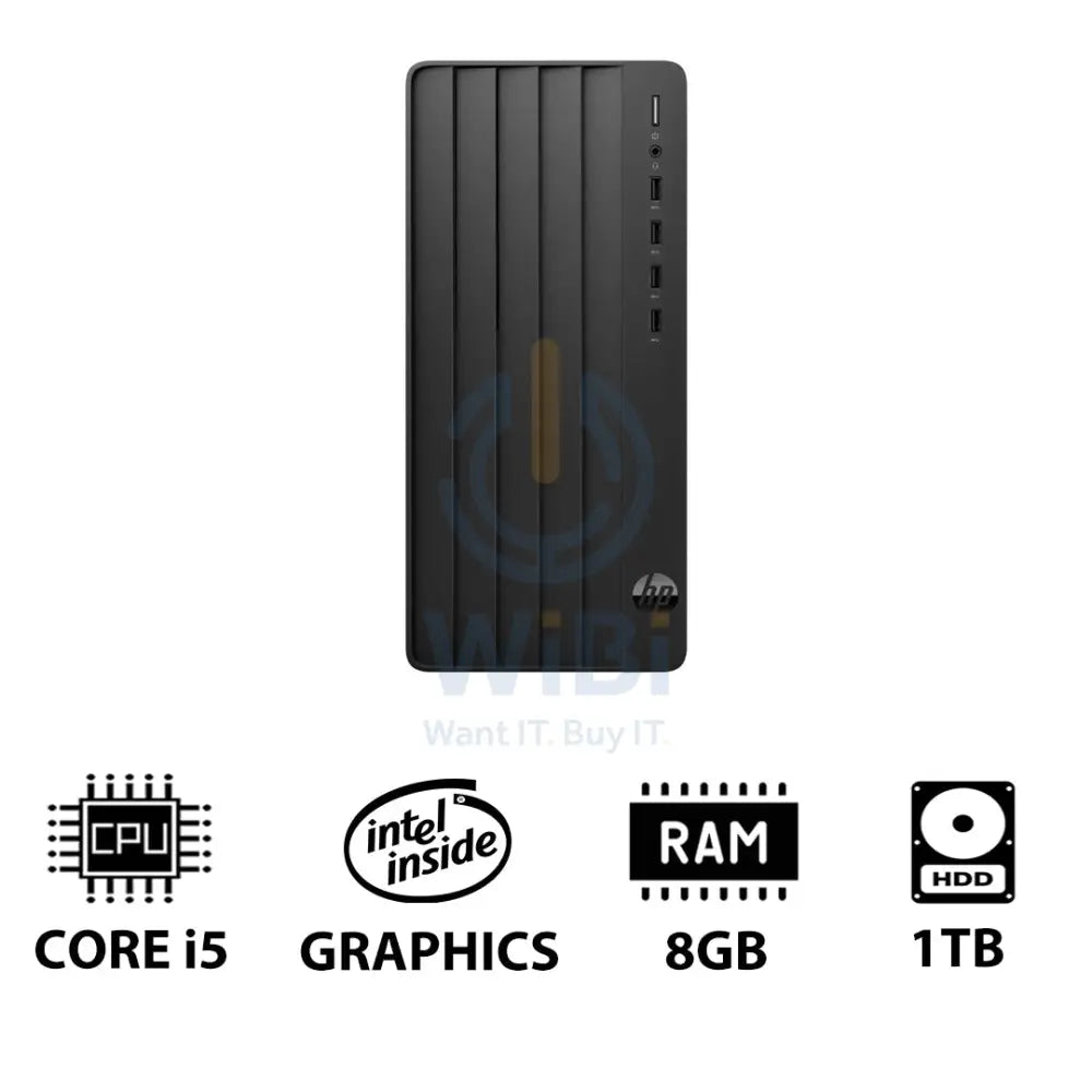 HP Pro Tower 290 G9 - i5 / 8GB / 1TB HDD / Win 11 Pro / 1YW - Desktop Desktop & All-In-One PCs > Desktop PCs