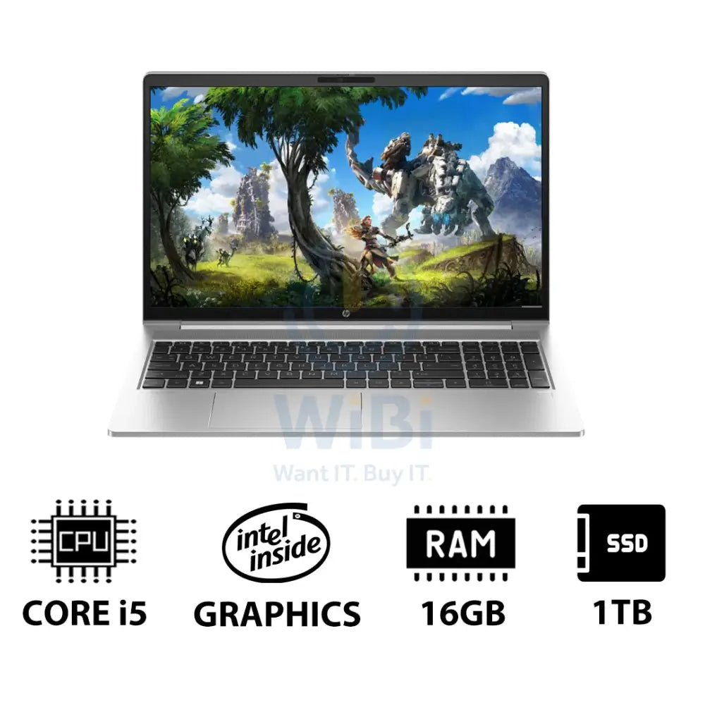 HP ProBook 450 G10 - 15.6’’ FHD / i5 / 16GB / 1TB (NVMe M.2 SSD) / DOS (Without OS) / 1YW - Laptop Laptops
