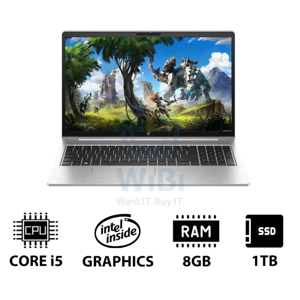 HP ProBook 450 G10 - 15.6’’ FHD / i5 / 8GB / 1TB (NVMe M.2 SSD) / DOS (Without OS) / 1YW - Laptop Laptops