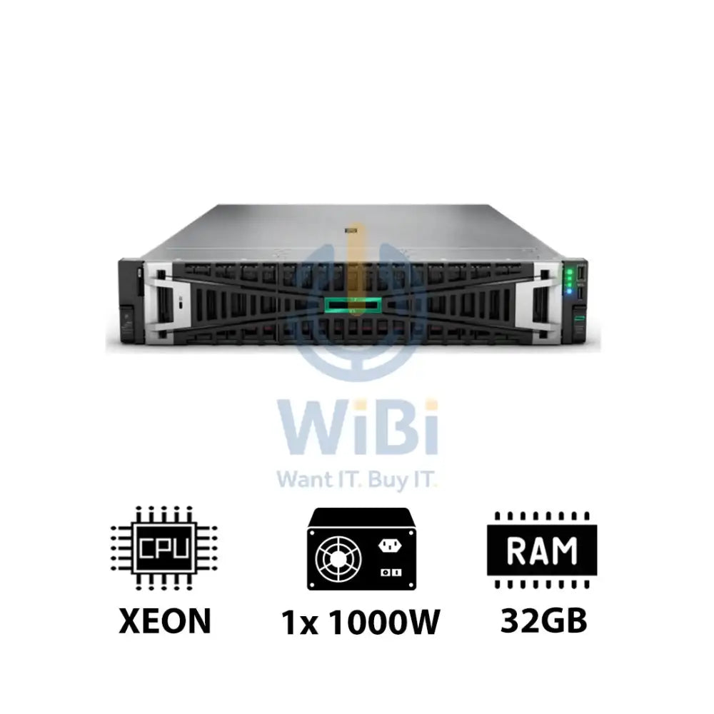 HP ProLiant DL380 G11 - Xeon Gold 5416S 2.00GHz / 16-Cores / 32GB / 1000Watts / Rack(2U) Server & Workstations > Servers
