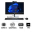 HP ProOne 440 G9 AIO - i5 / 16GB / 1TB (NVMe M.2 SSD) / 23.8’’ FHD Touch / Win 11 Pro / 1YW / Black - Desktop Desktop &