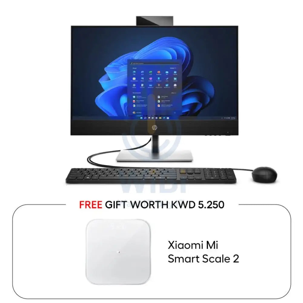 HP ProOne 440 G9 AIO - i5 / 16GB / 250GB (NVMe M.2 SSD) / 23.8’’ FHD Non-Touch / Win 11 Pro / 1YW / Black - Desktop