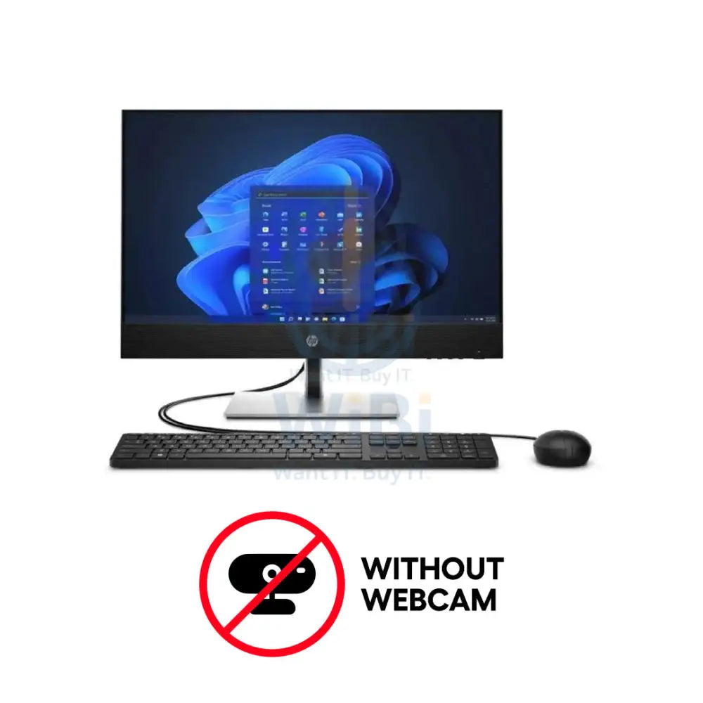 HP ProOne 440 G9 AIO Without Web Camera - i7 / 16GB / 1TB (NVMe M.2 SSD) / 23.8’’ FHD Touch / Win 11 Pro / No Speaker