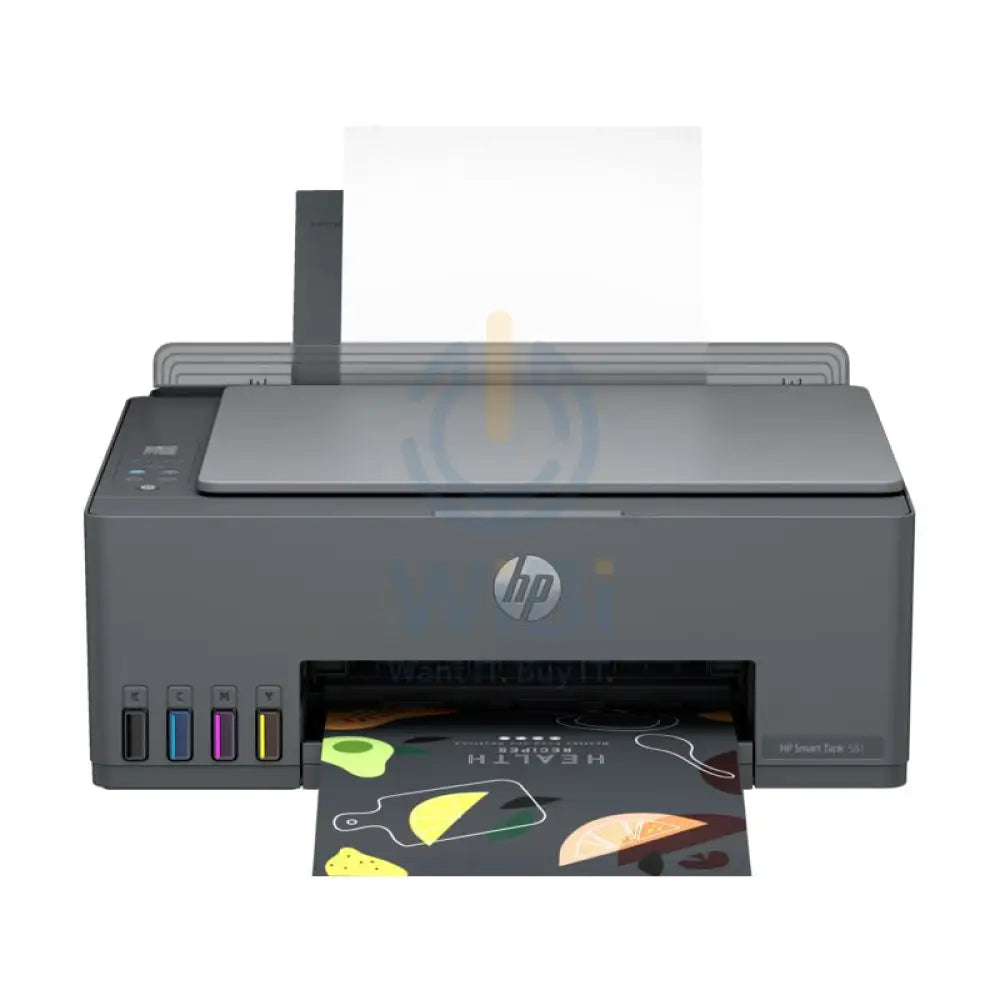 HP Smart Tank 581 AIO - 12ppm / 4800dpi / A4 / USB / Wi-Fi / Bluetooth / Color Inkjet - Printer Printers & Scanners >