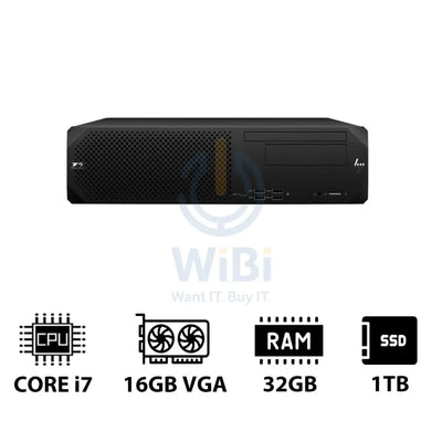 HP Z2 G9 SFF Workstation - i7-13700K 3.40GHz / 16-Cores / 32GB / 1TB (NVMe M.2 SSD) / RTX 2000 Ada 16GB VGA / Win 11