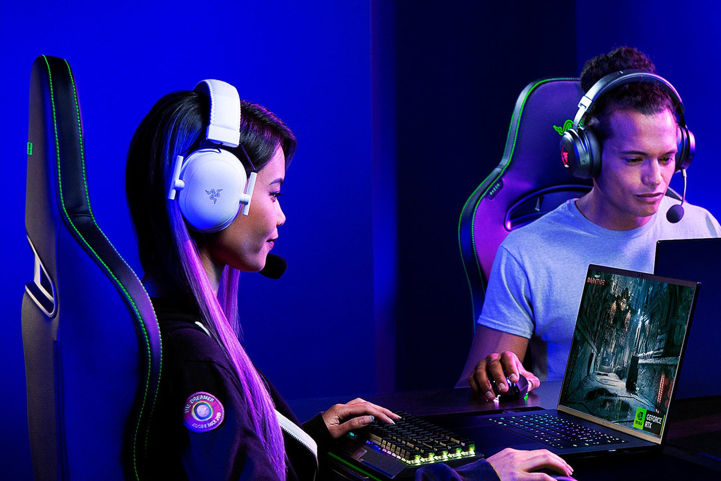 BlackShark V2 Pro (2023) Wireless Gaming Headset - Wireless / Bluetooth / White