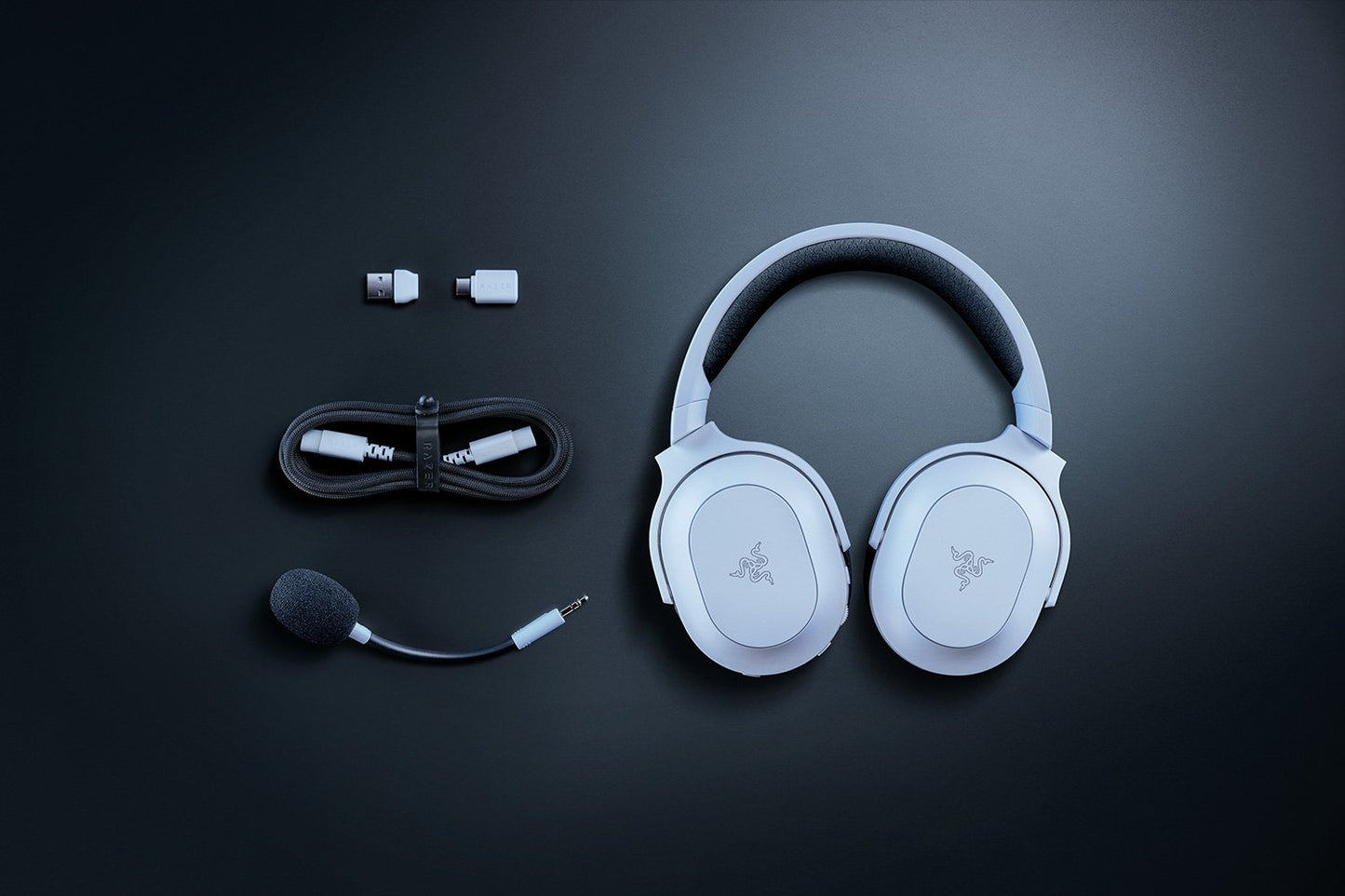 Razer Barracuda X Chroma Gaming Headset - Wireless / Bluetooth / White