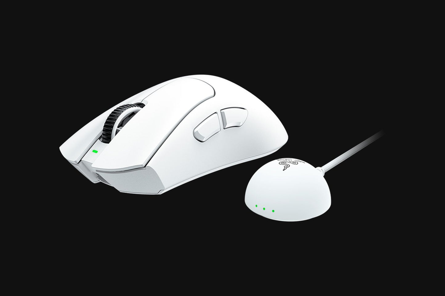 RAZER DeathAdder V4 Pro Gaming Mouse - White