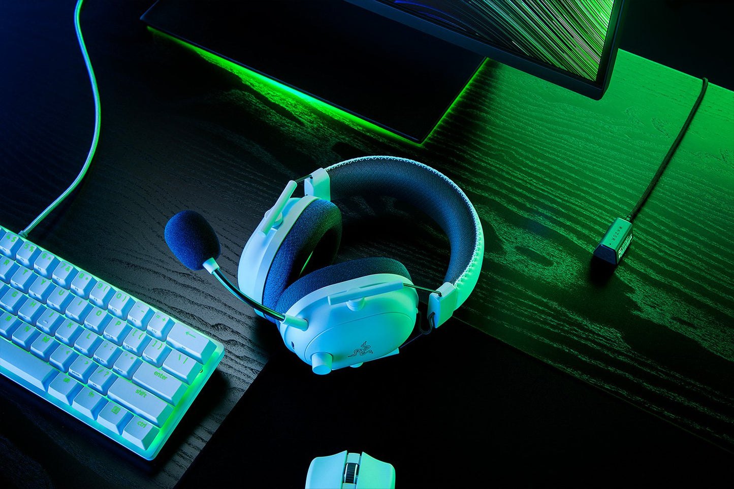 BlackShark V2 Pro (2023) Wireless Gaming Headset - Wireless / Bluetooth / White