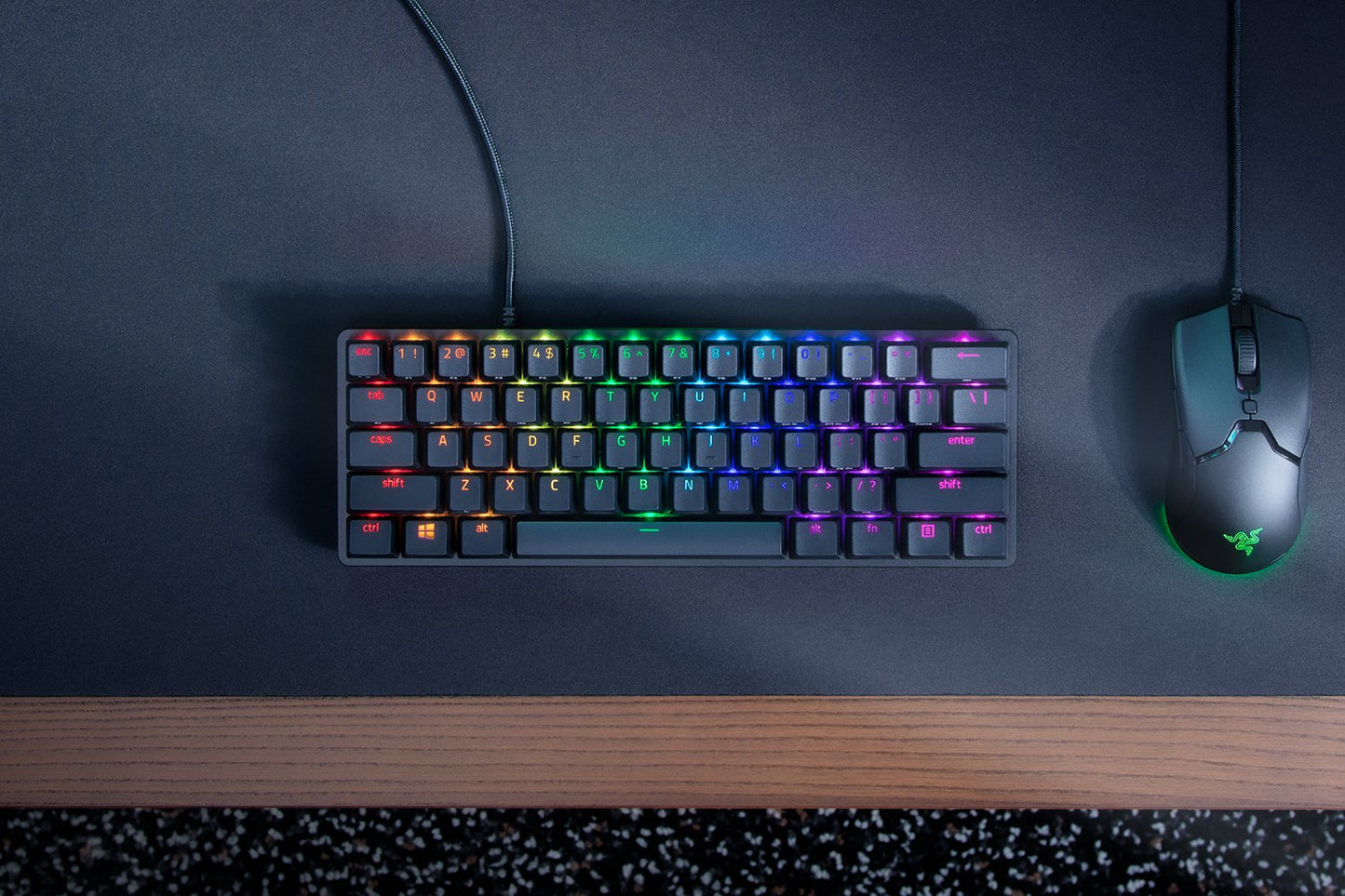 Razer Huntsman Mini Linear Optical Switches (Red) 60% Gaming Keyboard - Black