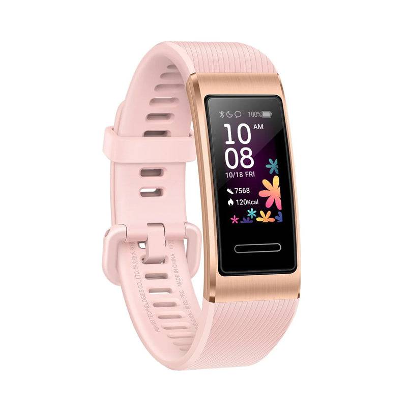 Huawei Band 4 Pro - 0.95-inch AMOLED Touch / 100 mAh / Bluetooth 4.2 / Pink Gold - Tablet & Smartphones