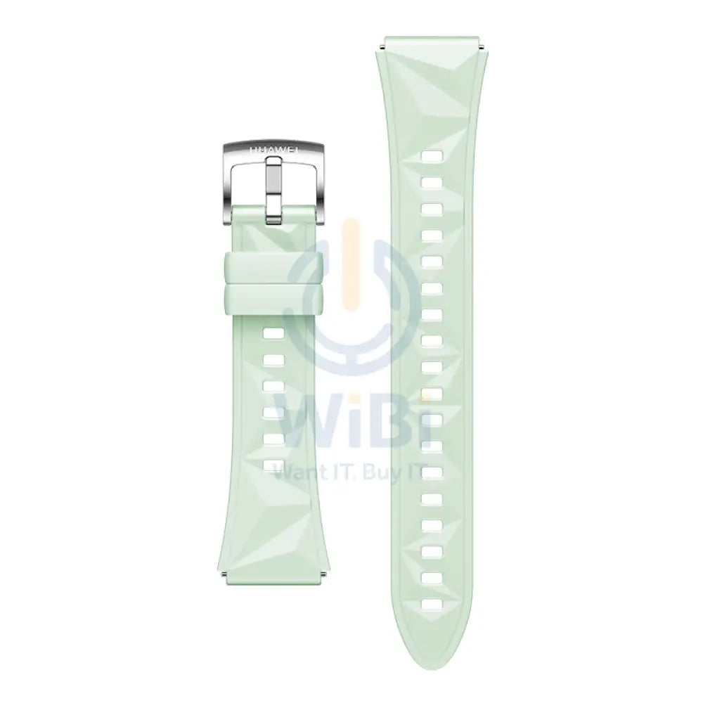 Huawei Classic Pointed-tail Fluorelastomer Strap for Huawei GT6 / GT6 Pro - 41mm / Mint Green Accessories > Smart