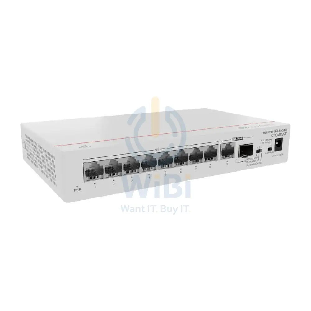 Huawei eKitEngine S110-8P2ST 8-Port Unmanaged Gigabit Ethernet - 8 Ports / 1x SFP / Unmanaged - Switch Networking