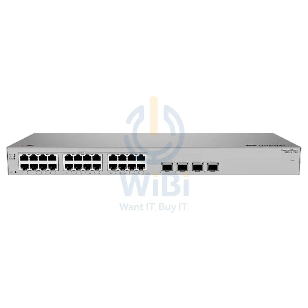 Huawei eKitEngine S220S-24T4JX Switch - 98 Gbit/s / 10G SFP + / GE RJ45 - Switch Networking Products > Switches