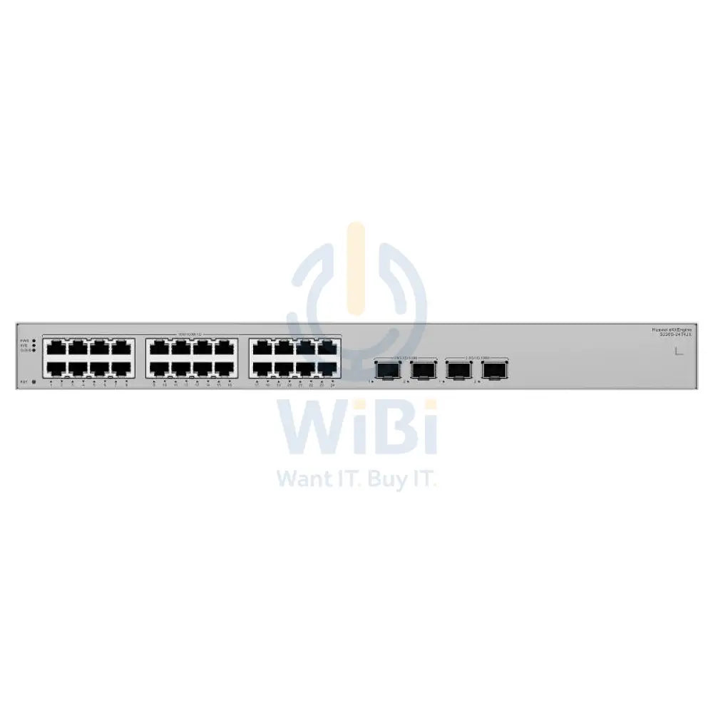Huawei eKitEngine S220S-24T4JX Switch - 98 Gbit/s / 10G SFP + / GE RJ45 - Switch Networking Products > Switches