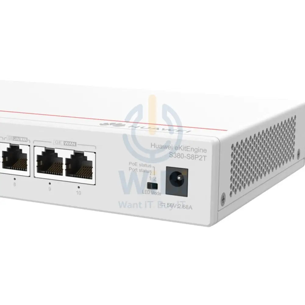 Huawei eKitEngine S380-S8P2T - 16 Gbit/s / Gigabit WAN / Gigabit LAN Networking Products