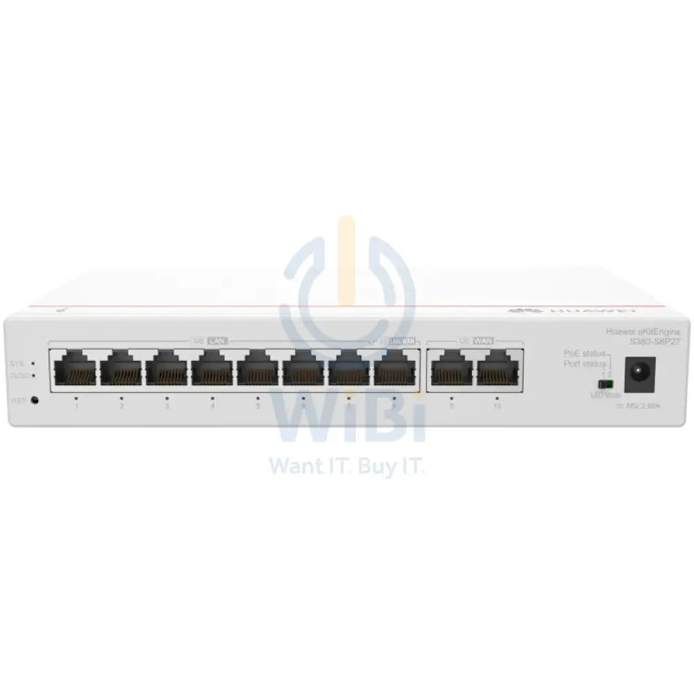 Huawei eKitEngine S380-S8P2T - 16 Gbit/s / Gigabit WAN / Gigabit LAN Networking Products