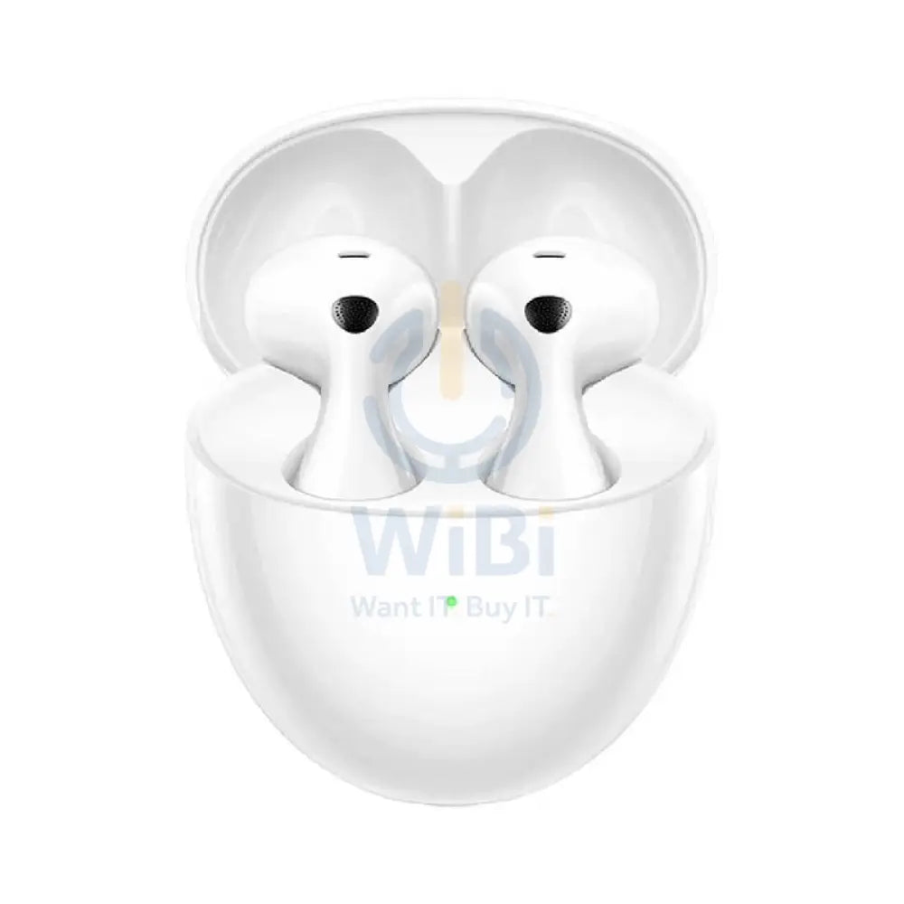 Huawei FreeBuds 6 Wireless Earbuds with Pink Smart Band 10 - Bluetooth 5.2 / USB-C / White Accessories > Audio >