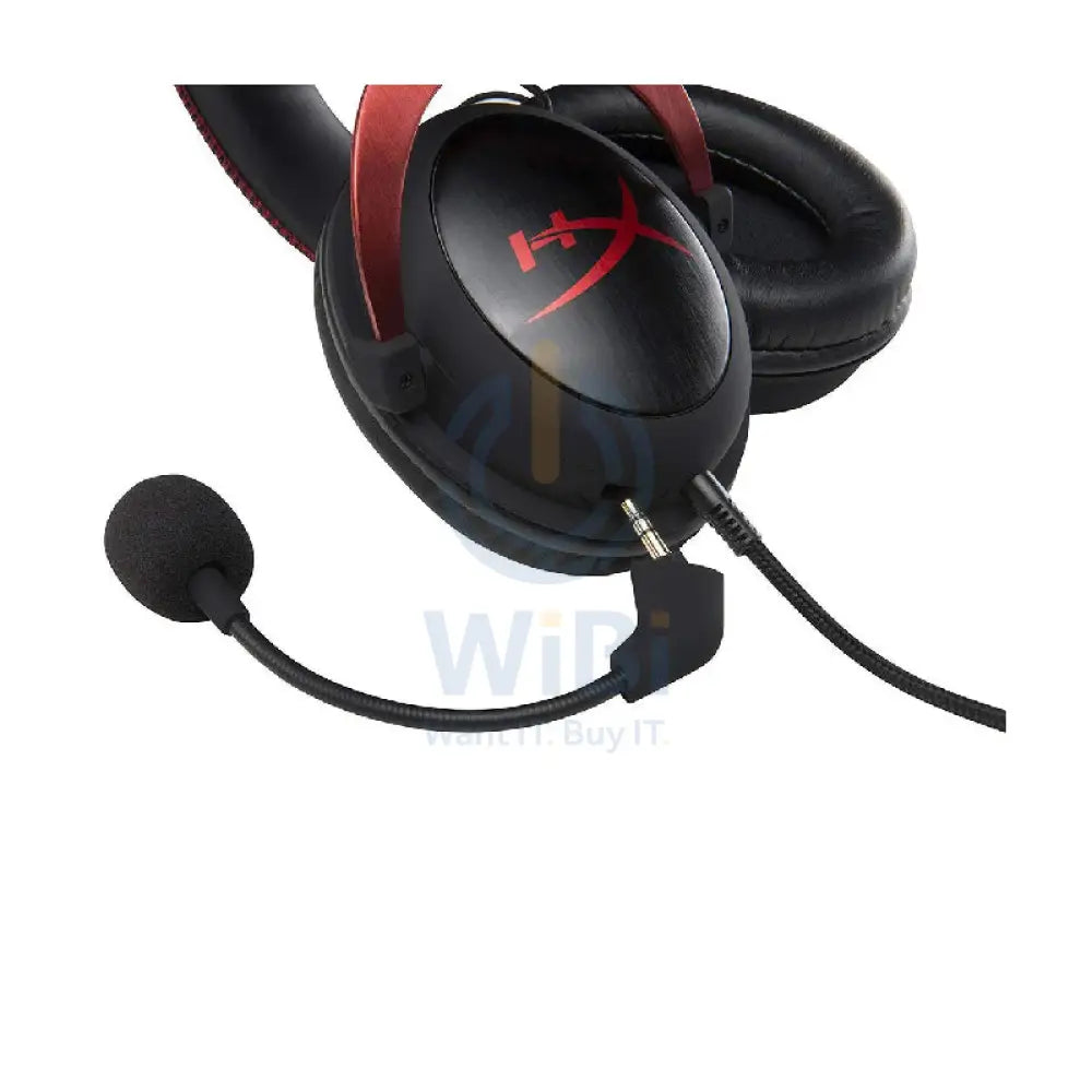 HyperX Cloud II-Pro Gaming Headset - Red & Black Accessories > Audio > Headphones > Gaming Zone