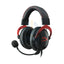 HyperX Cloud II-Pro Gaming Headset - Red & Black Accessories > Audio > Headphones > Gaming Zone