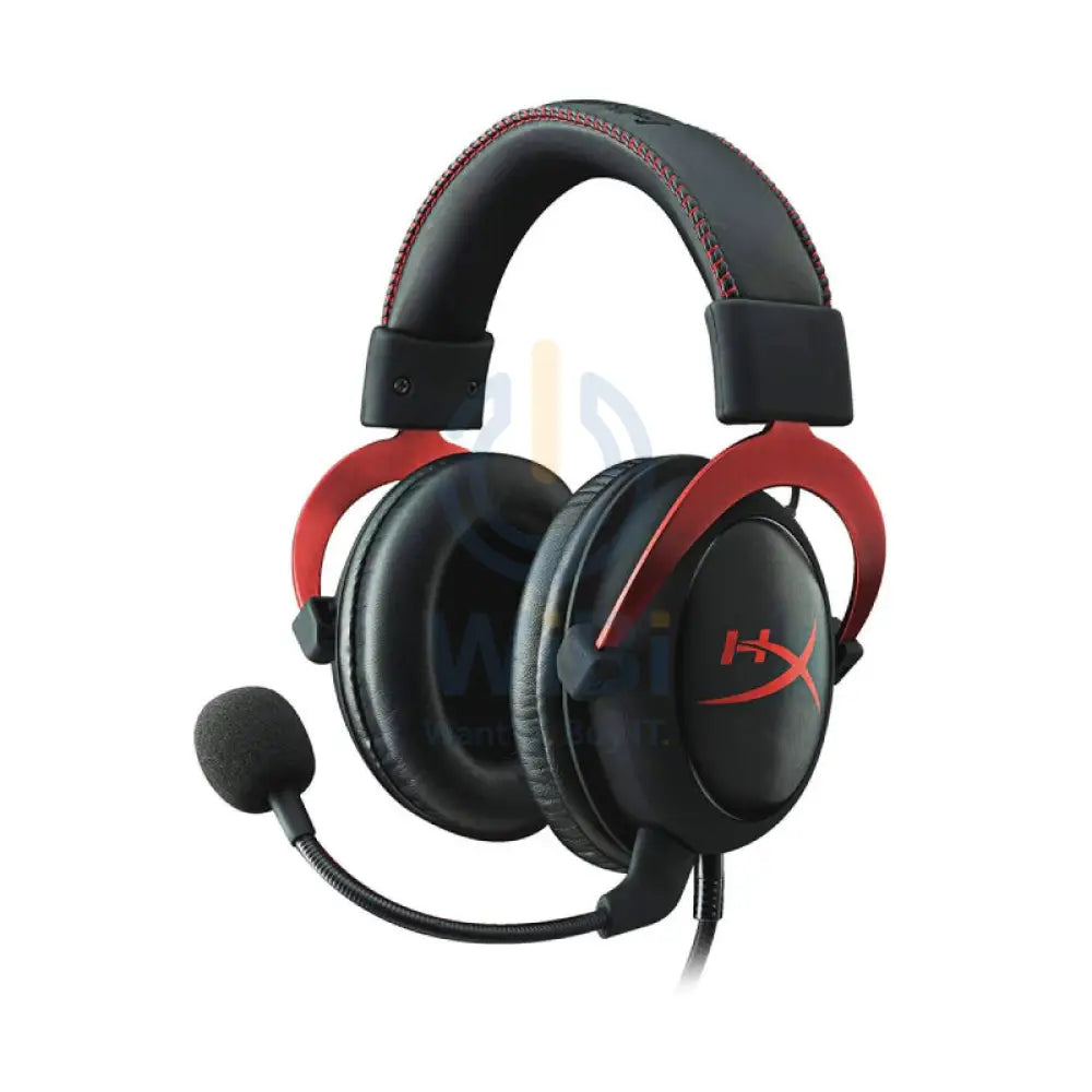 HyperX Cloud II-Pro Gaming Headset - Red & Black Accessories > Audio > Headphones > Gaming Zone