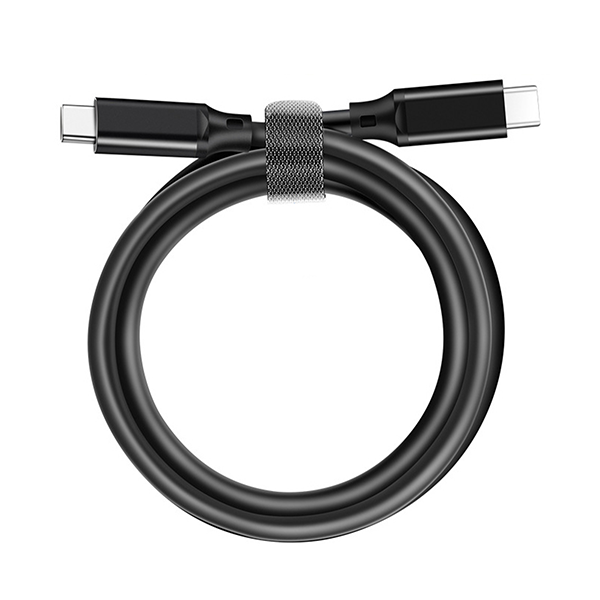 iEngage Fast Charge Data Line Usb Cable  - Type-C To Usb-C  / 100W  / 1 Meter / Black