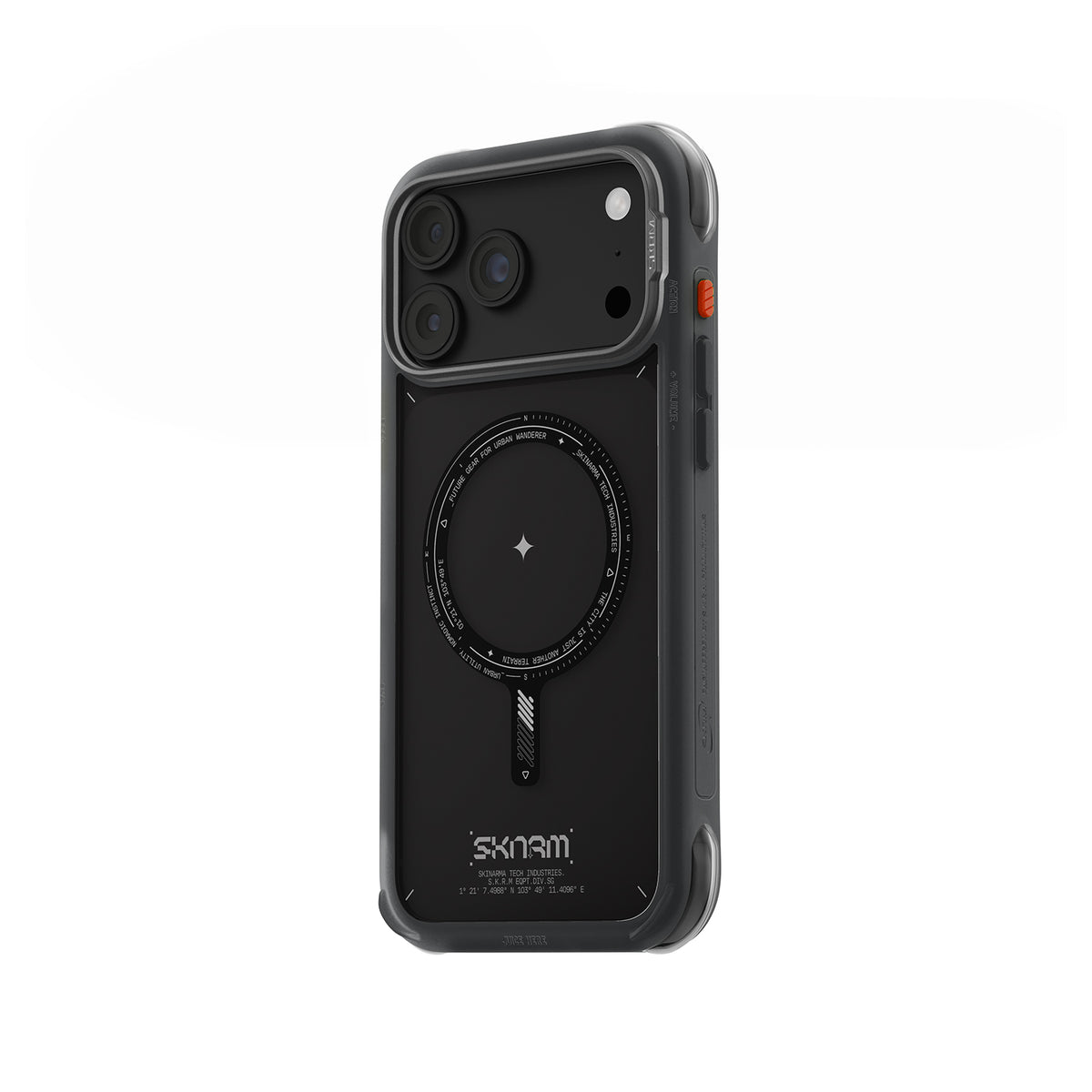 SkinArma Avion MagSafe Case for iPhone 18 Pro - Black