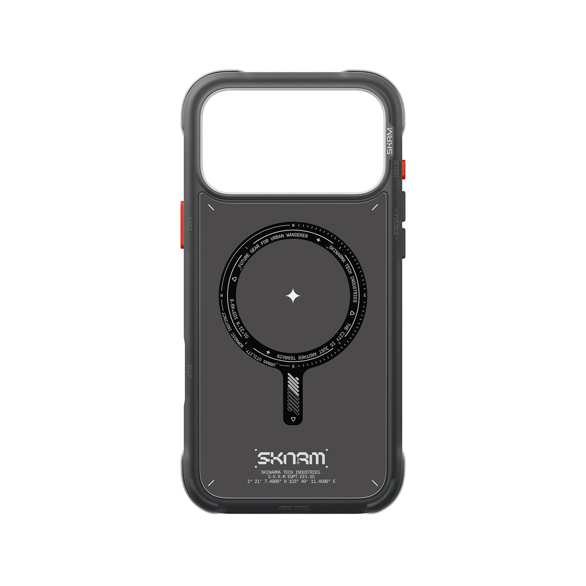 SkinArma Avion MagSafe Case for iPhone 18 Pro - Black
