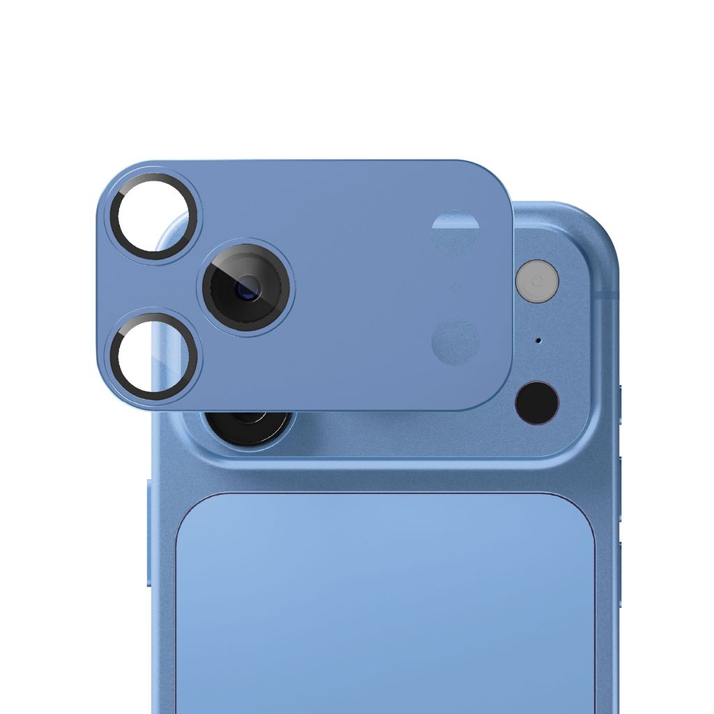 Smartix Ultraguard Aluminium Camera Lens Protector For Apple iPhone 18 Pro - Light Blue