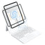 iFacemall Keyboard Case for iPad Air 11 - RGB Backlit – White Accessories > Mobiles & Tablets > Tablets > Keyboard &