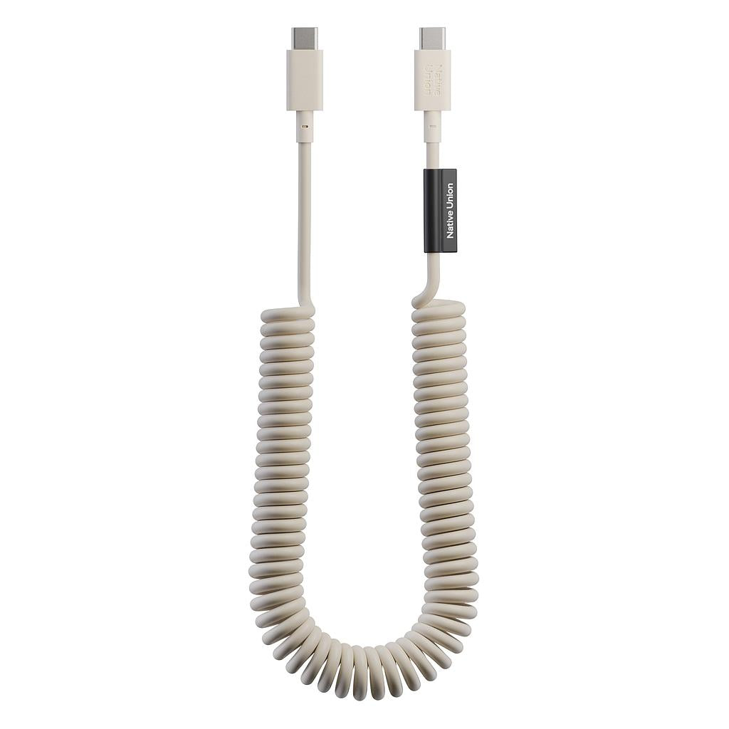 POP USB-C to USB-C XL Cable - 2.4 Meter / 60W / SandStone