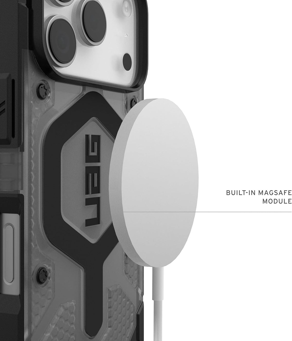 UAG Pathfinder Magsafe Case for Apple iPhone 18 Pro / Apple iPhone 17 Pro - Ash/Black