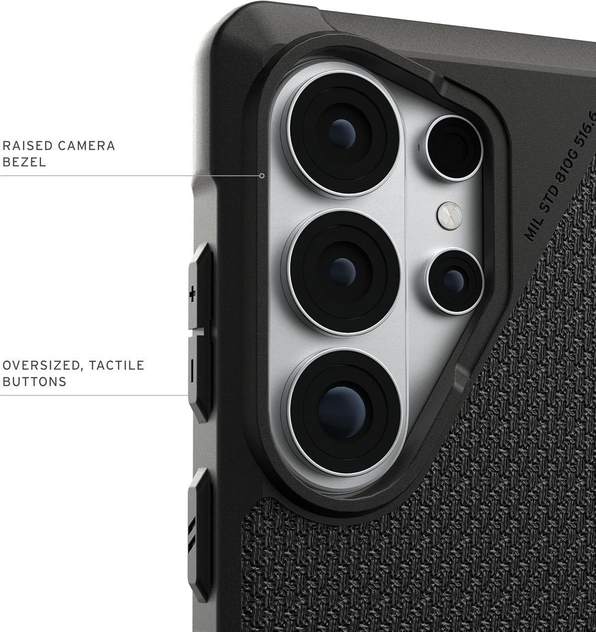 UAG Metropolis LT w/Magnet Case For Samsung Galaxy S26 Ultra - Kevlar Black