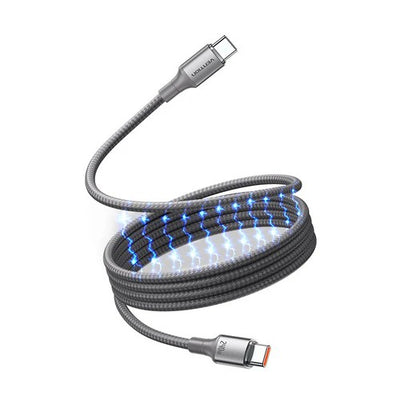 Vention Magnetic Cable USB 2.0 C Male to C Male  Cable - 1 Meter / Titanium Gold