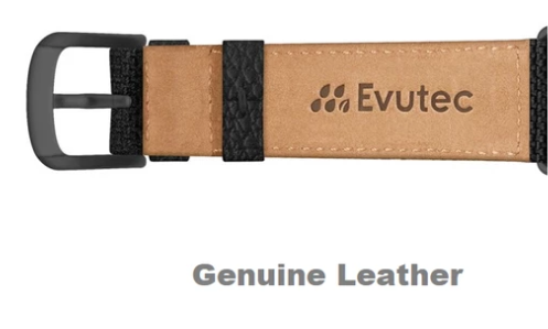 Evutec Apple Watch Band 45Mm/44Mm/42Mm/Ultra Northill - Blue/Saddle