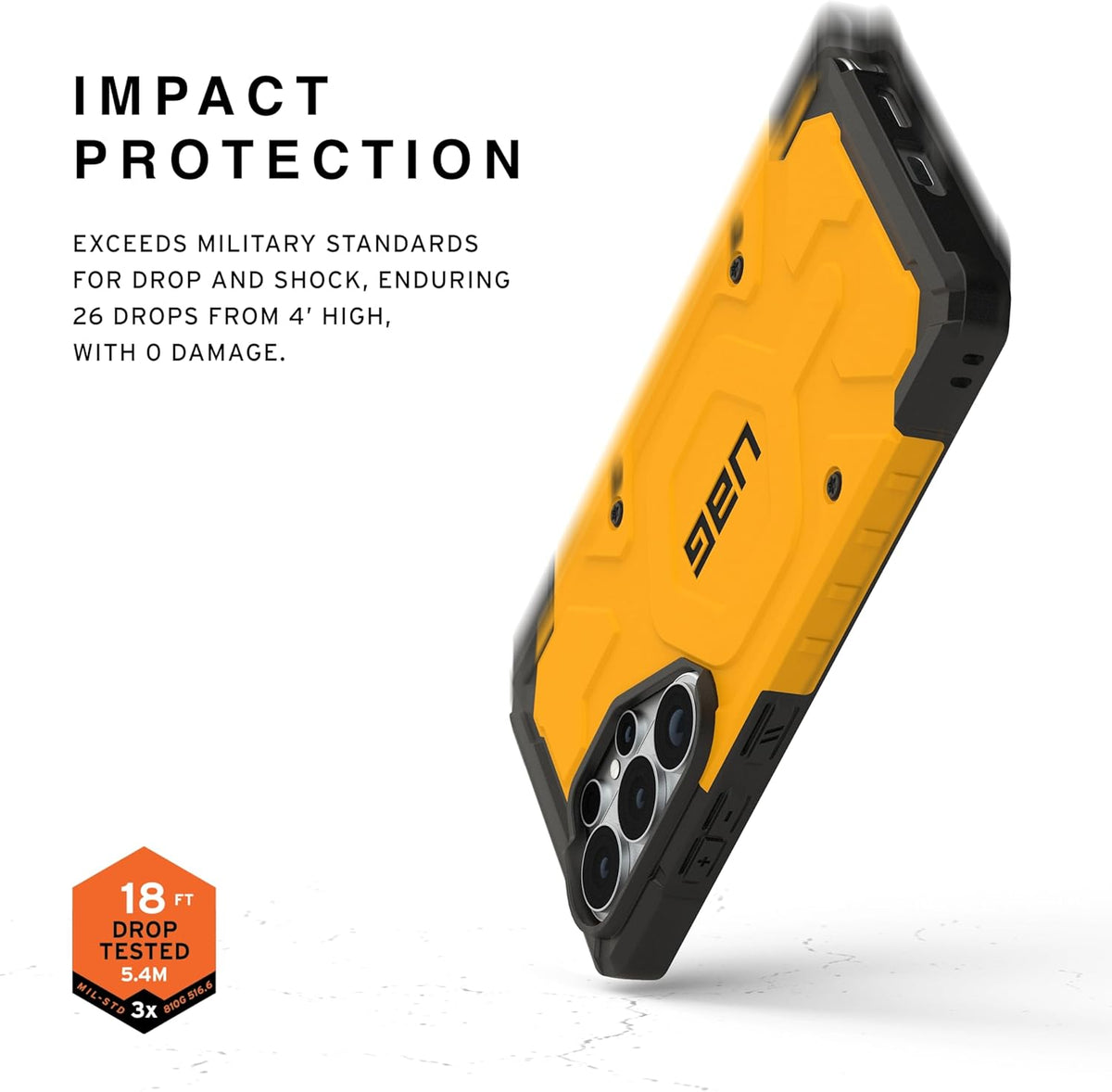 UAG Pathfinder with Magnet Case For Samsung Galaxy S26 Ultra - Heritage Yellow