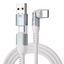 Statik PowerPivot Pro 100w Nylon Braided C-C Cable 3m - White