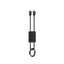 GOUI Lock Key Chain Cable - USB-C / Black