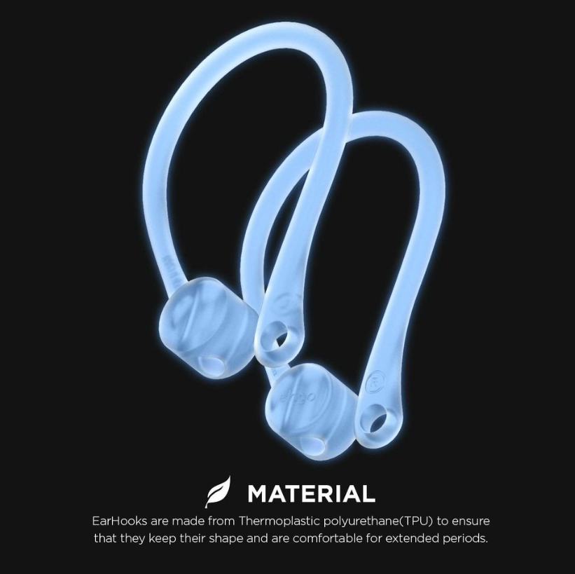 Elago Airpods 1&2 Earhooks - Nightglow Blue