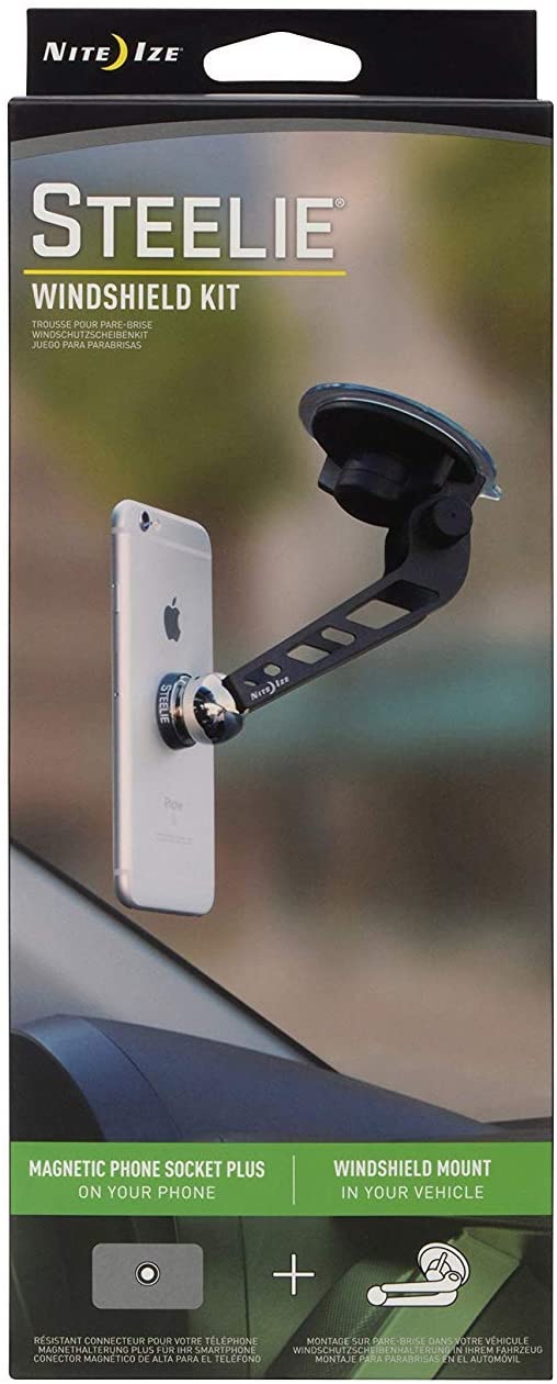 Steelie® Windshield Mount Kit - Black