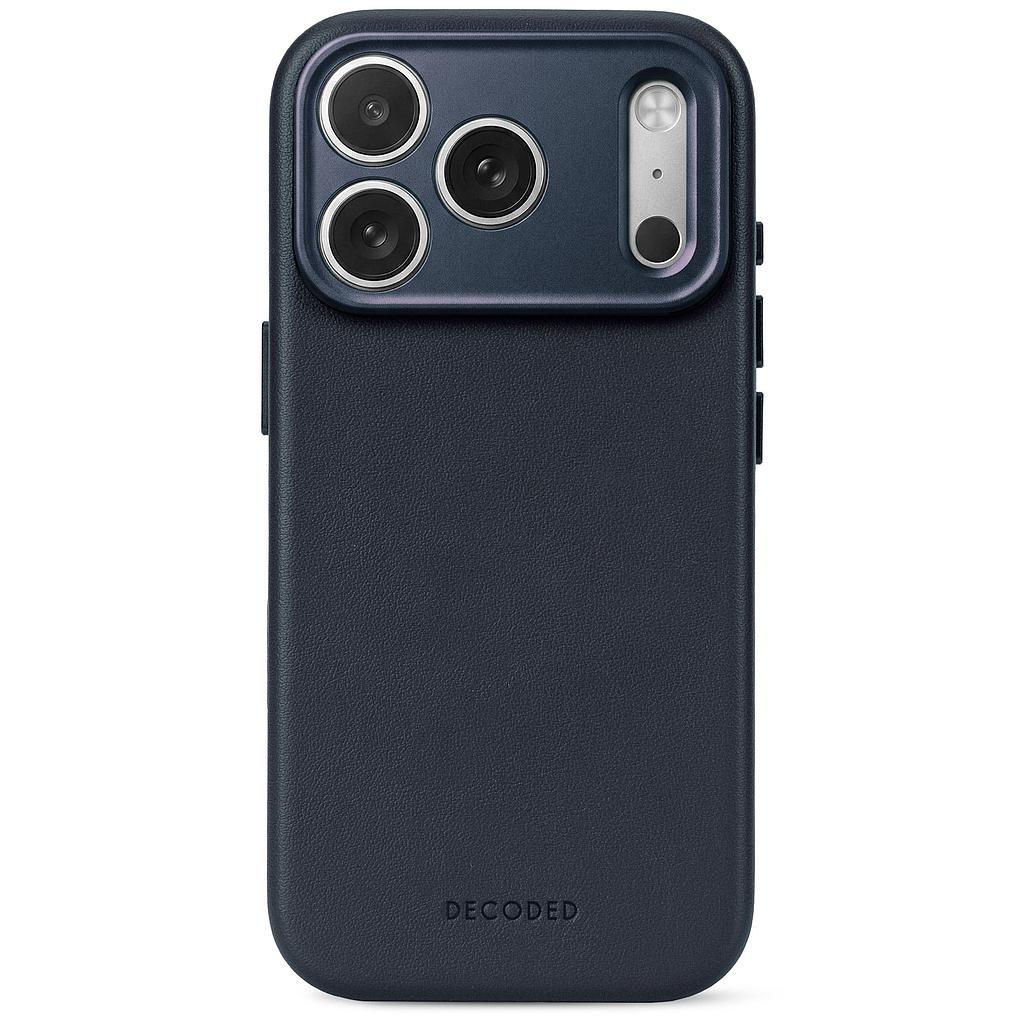 Decoded Leather Backcover Case For Apple iPhone 18 Pro / Apple iPhone 17 Pro - Midnight
