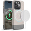 Elago iPhone 15 Pro Magsafe Glide Case - Stone / Medium Gray