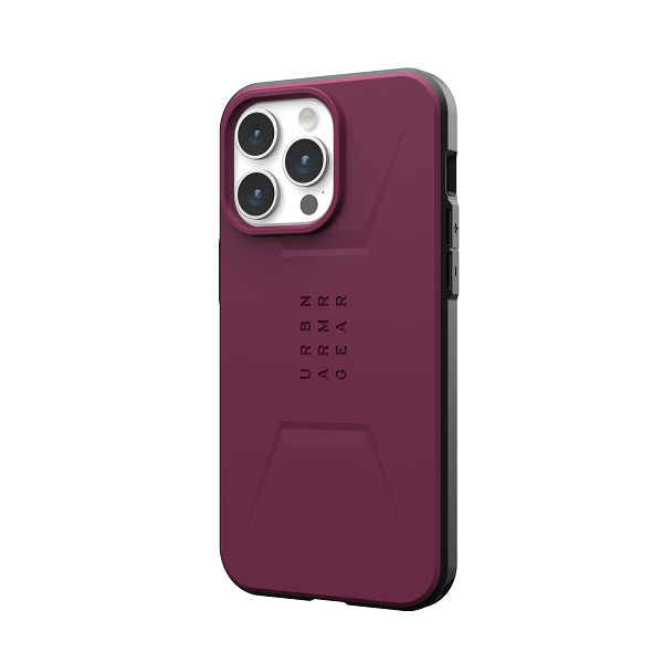 UAG Iphone 15 Pro Max Civilian Magsafe Case - Bordeaux