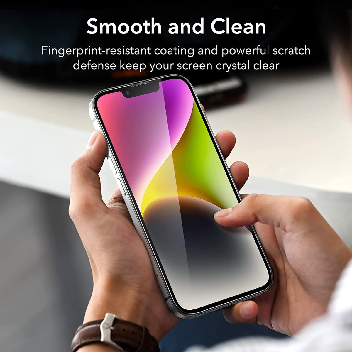 ESR Iphone 14/13/13 Pro Armorite Edge To Edge Tempered Glass Screen Protector 2 Pack - Clear