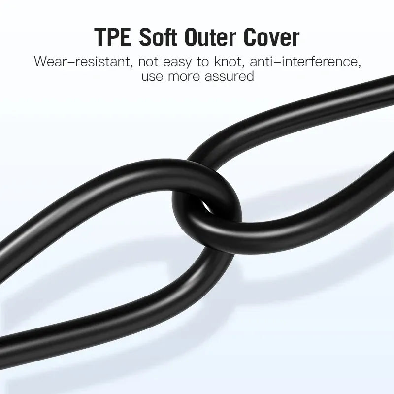 Vention 3.5mm Male to 2.5mm Male Audio Cable 1M Metal Type - Black